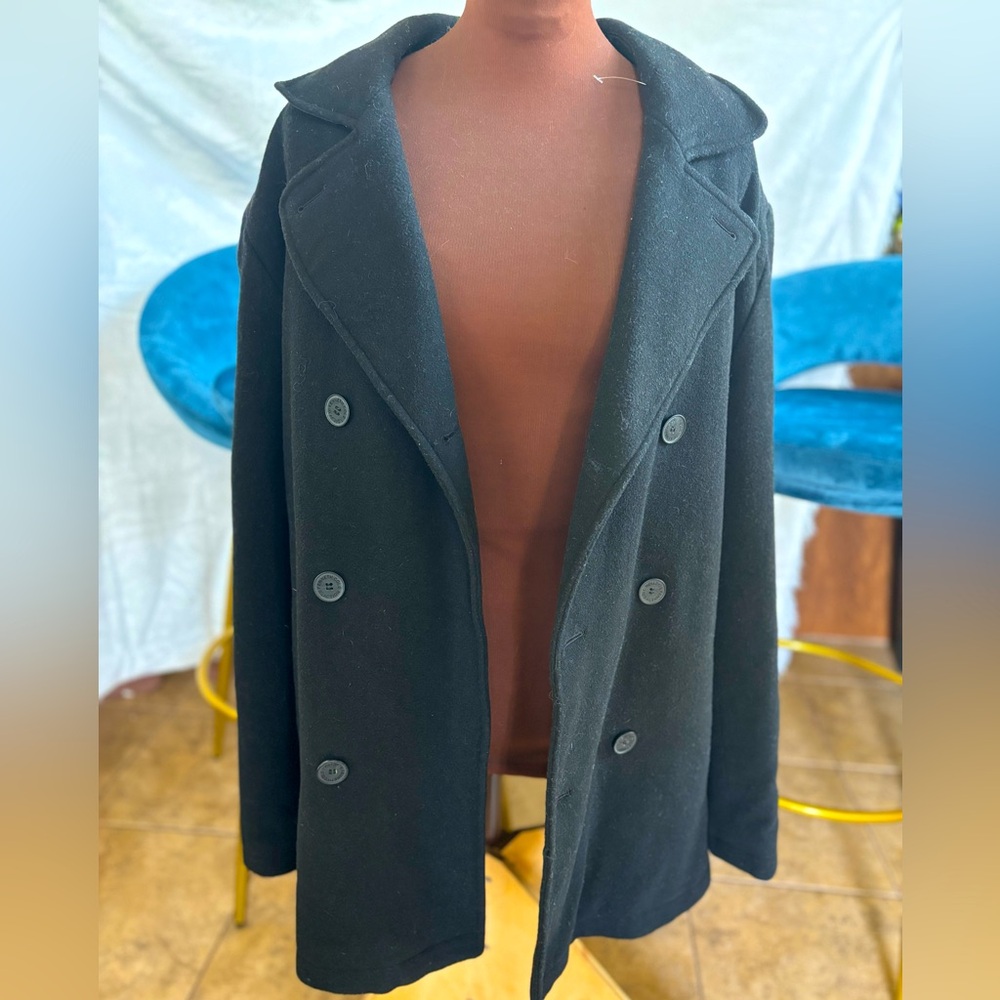 Kenneth Cole Reaction Black Winter Coat